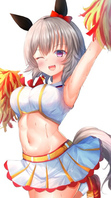 チア衣装カレンチャン🔥
#カレンチャン 
#ウマ娘 