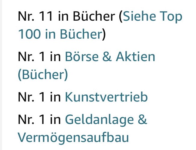 Wow! 🤩
Rank 11 of ALL books on German Amazon.🚀 Rank 1 in several categories.🚀

Please, when you preordered, take a screenshot 📸of your order, including the number of books you ordered.🧠

Keep that screenshot for later.👀