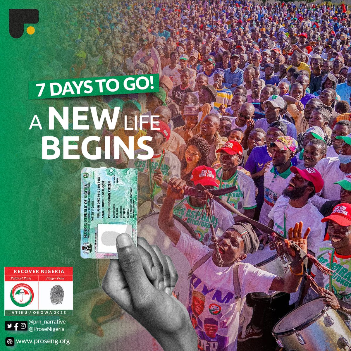 prn_narrative's tweet photo. Keep hope alive, it's 7 days to recover our nation. Power belongs to the people. https://t.co/YoPRhnQeJo
