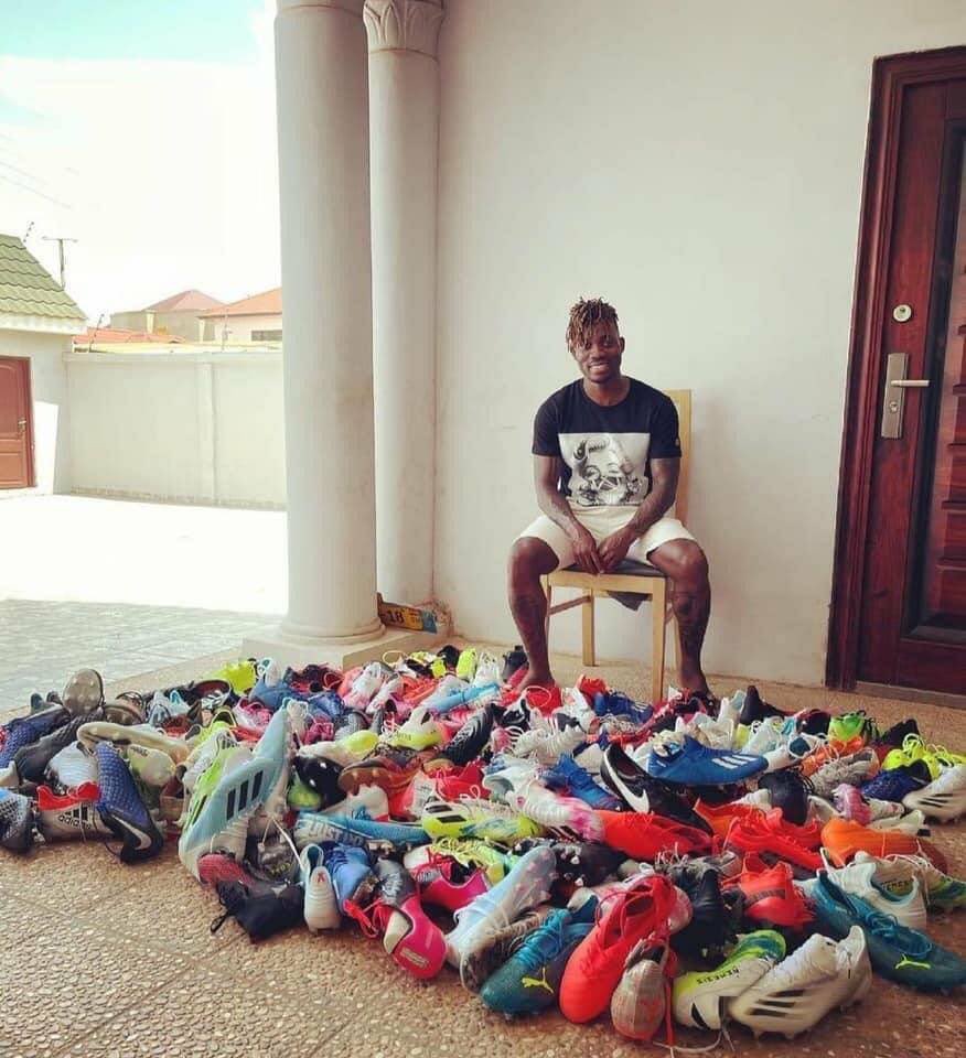 I remember when Christian Atsu came to Ghana two years ago and brought a huge pile of football boots from himself and a few teammates to donate to charity.

He was genuinely a good person who the Ghanaian society will truly miss. This is very painful.