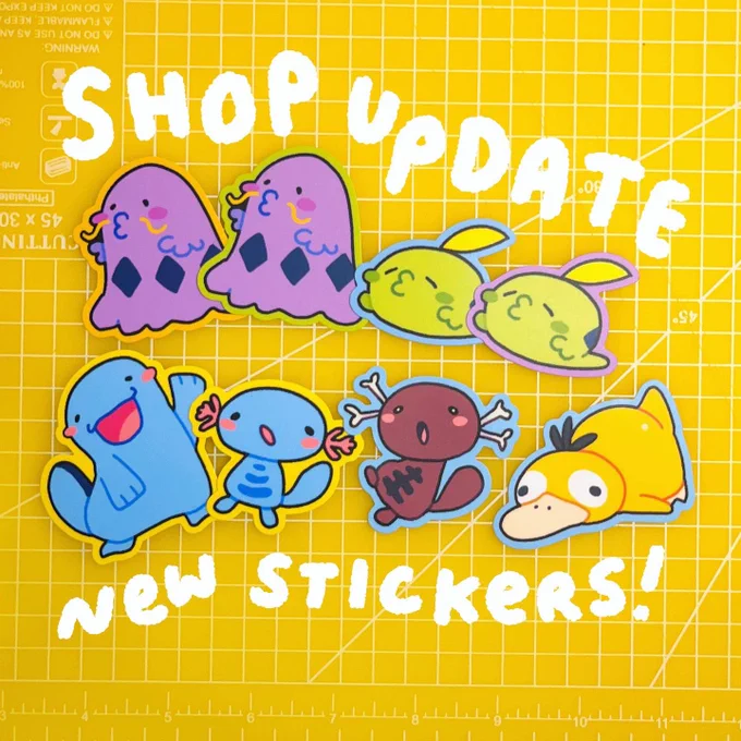 shop has reopened! 