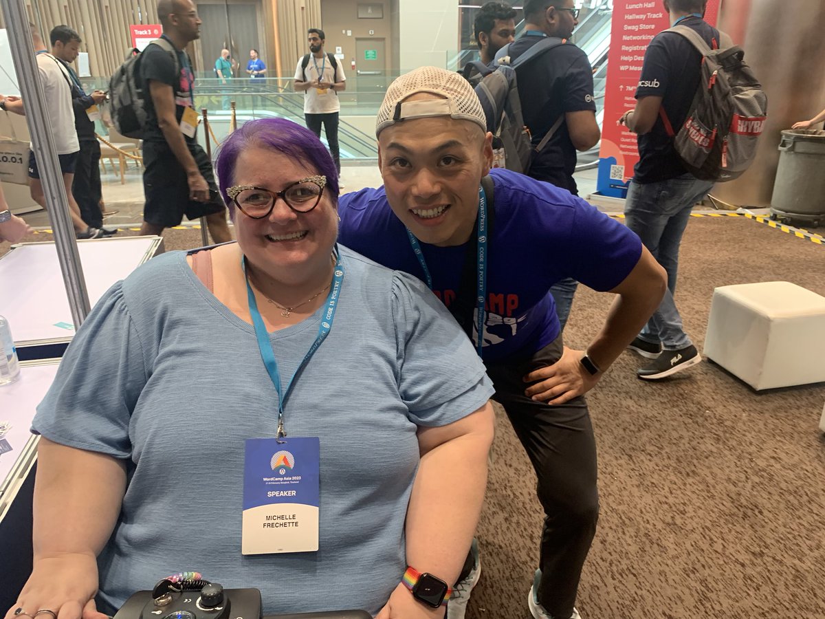 Robert Li (@robliteralli) on Twitter photo Holy crap!!! Meeting <a href="/michelleames/">Michelle Frechette π»π»π»</a> at #WCAsia a pillar of the #wordpress community. Shes raising funds for <a href="/aBigOrangeHeart/">Big Orange Heart π§‘</a> and my selfie just added to her goal! Spread the <a href="/aBigOrangeHeart/">Big Orange Heart π§‘</a> message promoting positive mental health for remote workers everywhere by retweeting! Holy crap!!! Meeting <a href="/michelleames/">Michelle Frechette π»π»π»</a> at #WCAsia a pillar of the #wordpress community. Shes raising funds for <a href="/aBigOrangeHeart/">Big Orange Heart π§‘</a> and my selfie just added to her goal! Spread the <a href="/aBigOrangeHeart/">Big Orange Heart π§‘</a> message promoting positive mental health for remote workers everywhere by retweeting!