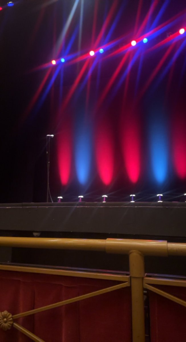 Great night at <a href="/frankieboyle/">Frankie Boyle Updates</a> at <a href="/KingsandRoyal/">The King's Theatre & Theatre Royal</a> in Glasgow! Front row seats just topped it off.