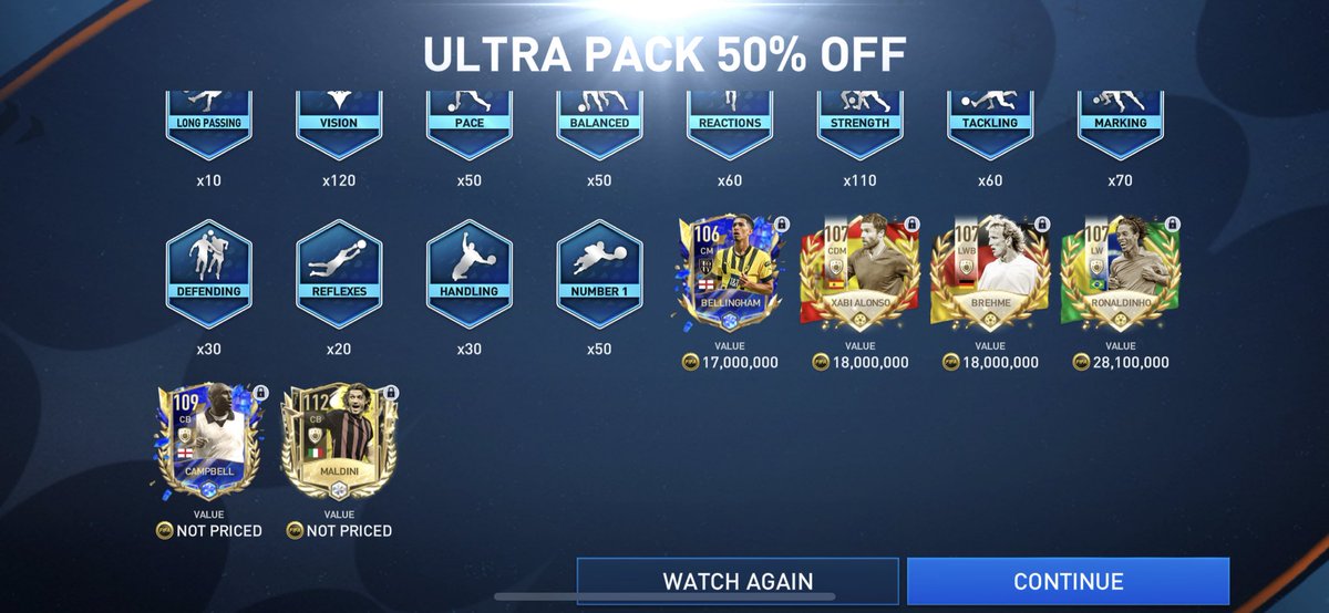 MrKenneth627's tweet photo. @EAFIFAMOBILE 🥰🥰 https://t.co/yKd9OT0Fcc