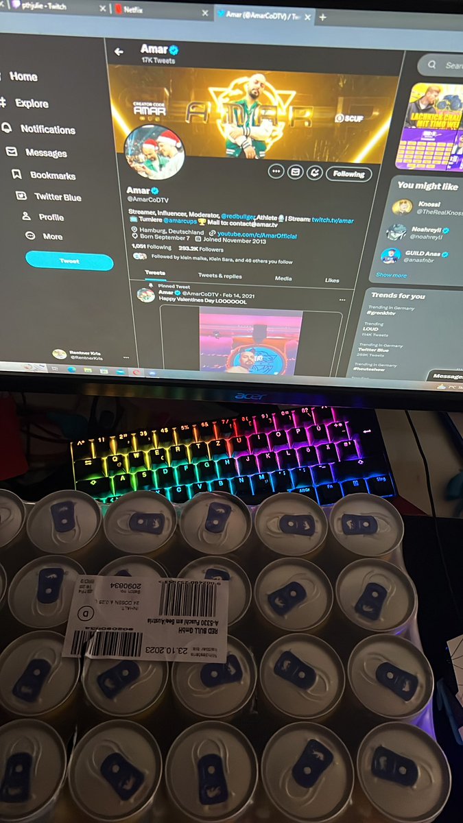 RentnerKris's tweet photo. Danke @AmarCoDTV ♥️
Korz Valo Schichten können losgehen
#amarmod https://t.co/ykdU0yTcRq