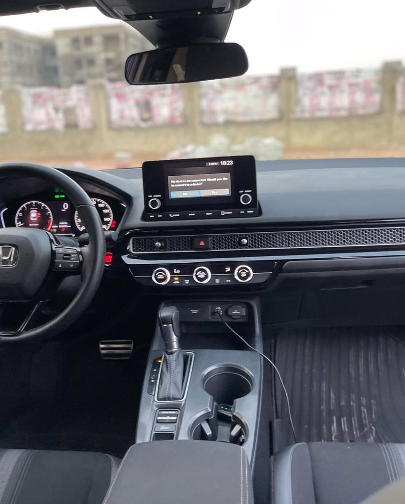 Ambassador__Car's tweet photo. 🤳 *HONDA CIVIC SPORT
✨Keyless Fullest Option
◐Year:2022 Model
◐Status:Foreign Used
◐Duty:Fully Paid
◐Price💥: ₦22M
◐ Condition:Excellent
◐ Location:Abuja #AbujaTwitterCommunity #NairaScarcity @AlhafizNafiu @yinkabdul_ @autaa5 @Garbazahrau1 @ii_khaleedor @realsultanoa https://t.co/u9DMlkHoNs