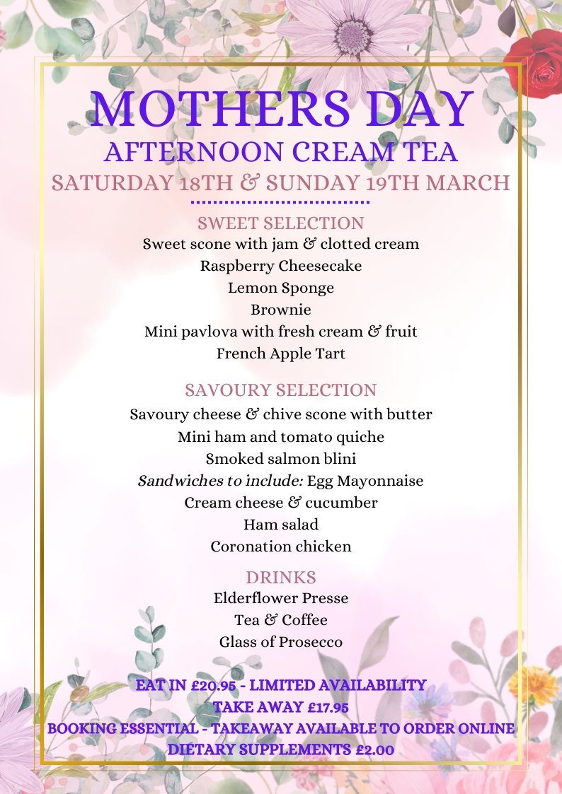 Bookings are already coming in fast for this - so be quick to reserve your table!