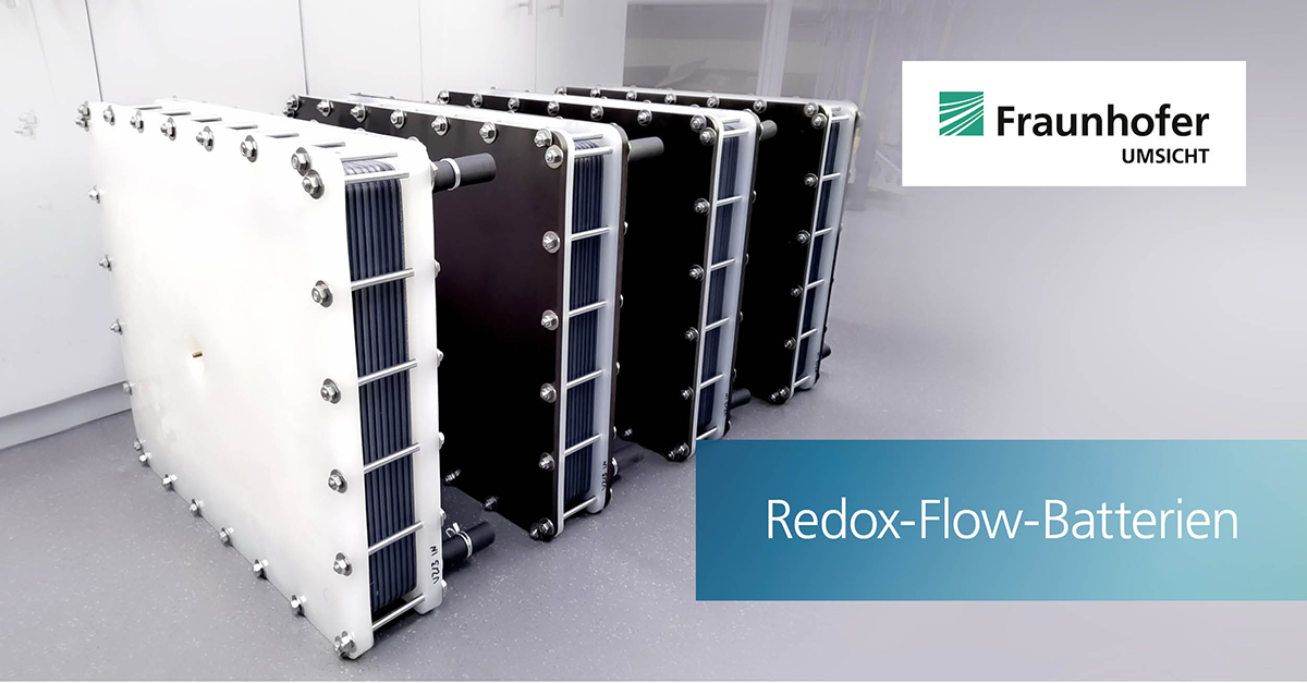 UMSICHT's tweet image. Um gleichermaßen nachhaltige wie ressourcen- &amp;amp; damit auch kosteneffiziente #Energiespeicher zur Verfügung stellen zu können, entwickelt das Team innovative Zell- &amp;amp; Stackkonzepte für #RedoxFlow-Batterien, die u. a. eine lange Betriebslebensdauer und hohe Betriebssicherheit haben.
