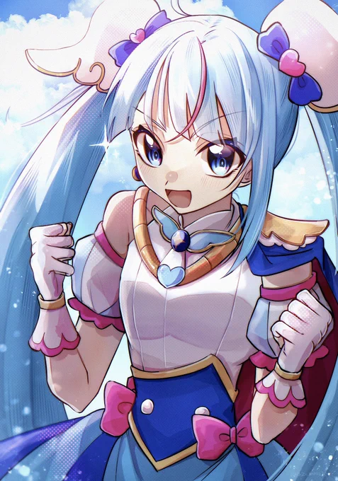 「ヒーローの出番です!」 #precure #ひろプリ #キュアスカイ 