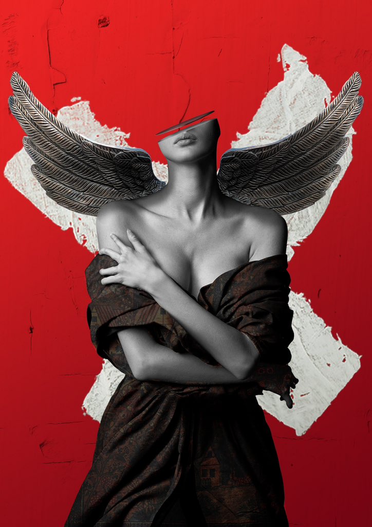 shahroozhashemi's tweet image. Gm fam🤩✨

Drop your RED artwork 🖼️ 
#redart