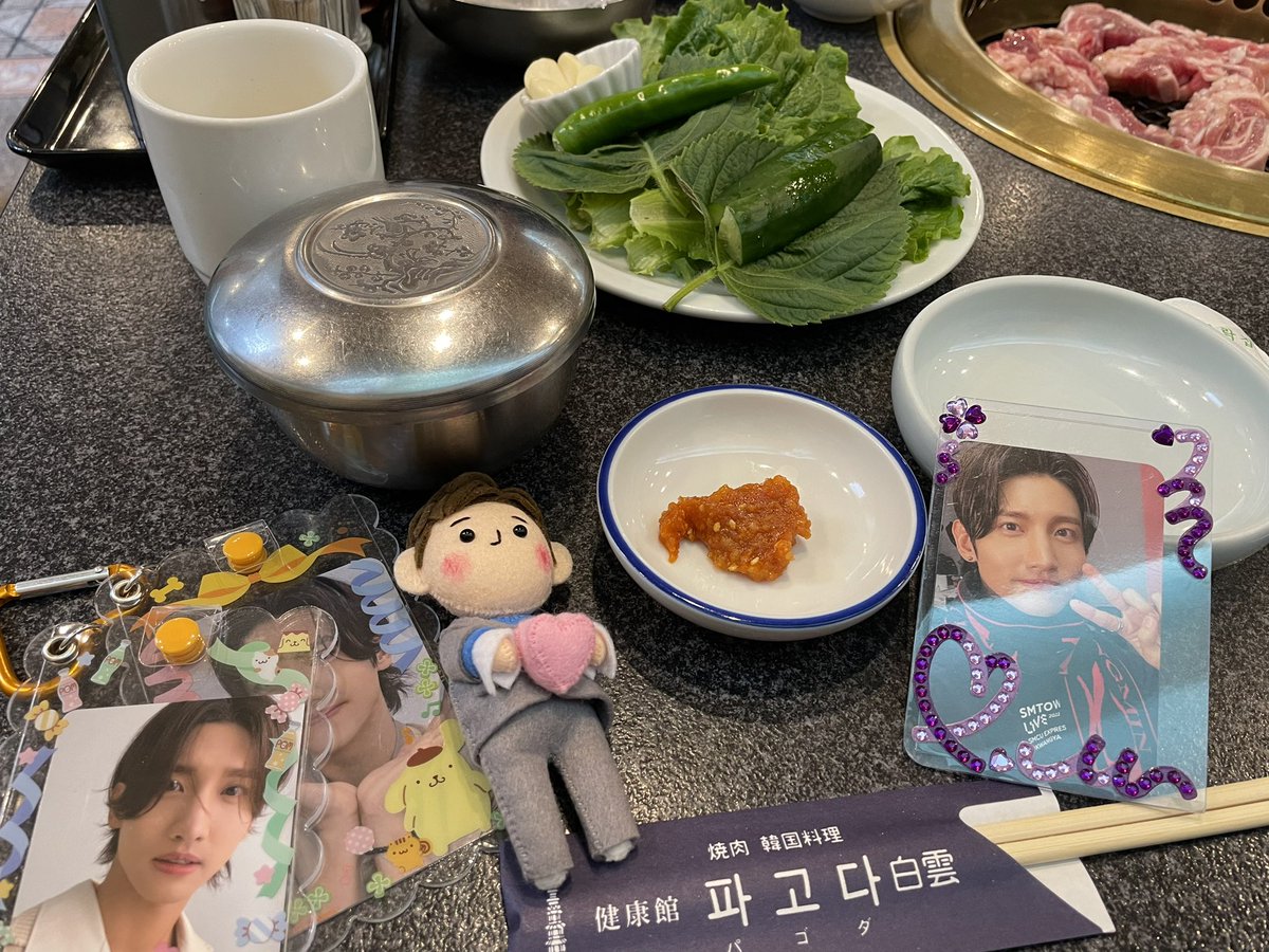max18_tvxq's tweet photo. チャンミンのおかげで美味しいお肉が食べられたよ😋チャンミンありがと😊そして
お誕生日おめでとう🎉🎂
#영원의_1등성_창민아생일축하해
#Sweet_Maxday_021
#私の宝物チャンミンが生まれた日 https://t.co/ktKqhgkjeo