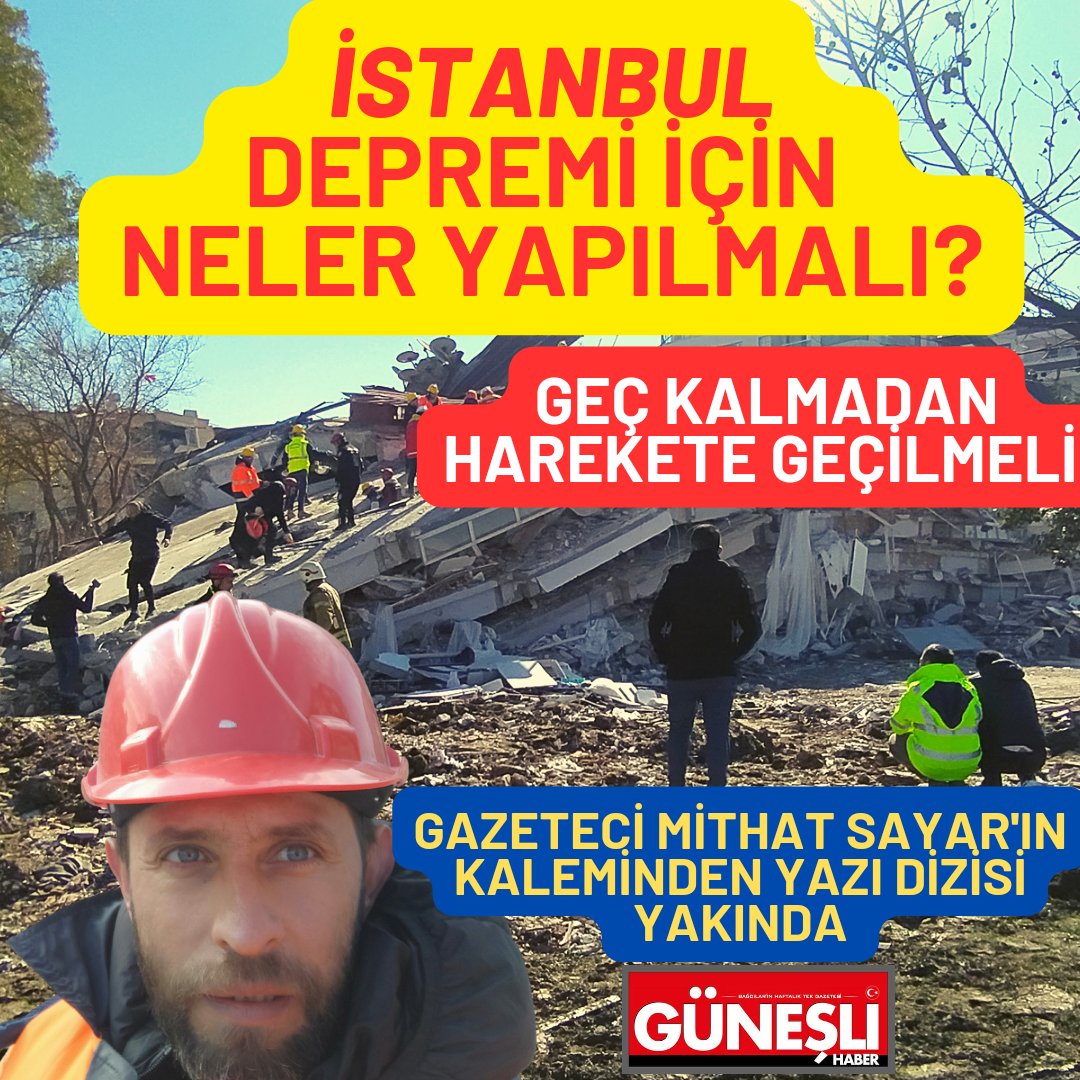 HaberGunesli's tweet photo. İstanbul Depremi İçin Neler Yapılmalı?

Geç kalmadan harekete geçilmeli

Gazeteci Mithat Sayar'ın kaleminden yazı dizisi yakında 

#deprem #istanbuldepremi @MithatSayar https://t.co/ZvPowPlfMQ