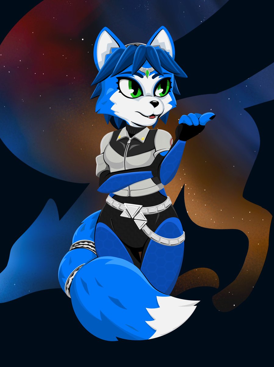 _Scruff_Bucket's tweet photo. More design tweaks!

#Krystal #StarFox #Procreate https://t.co/GmWt8U2N5A