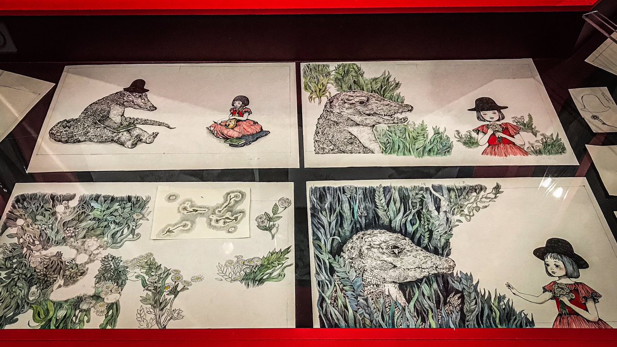 ヒグチユウコ展CIRCUS FINAL ENDへ。
圧巻…!2時間で足りないほどに濃く、画の力に吸い込まれ釘付けに…
願わくば もう一度行きたい展示。
観たかった映画も観て、心の没入感が凄まじく咀嚼しきれない。。。
最高………
画集は夜に時間をかけて見ます。