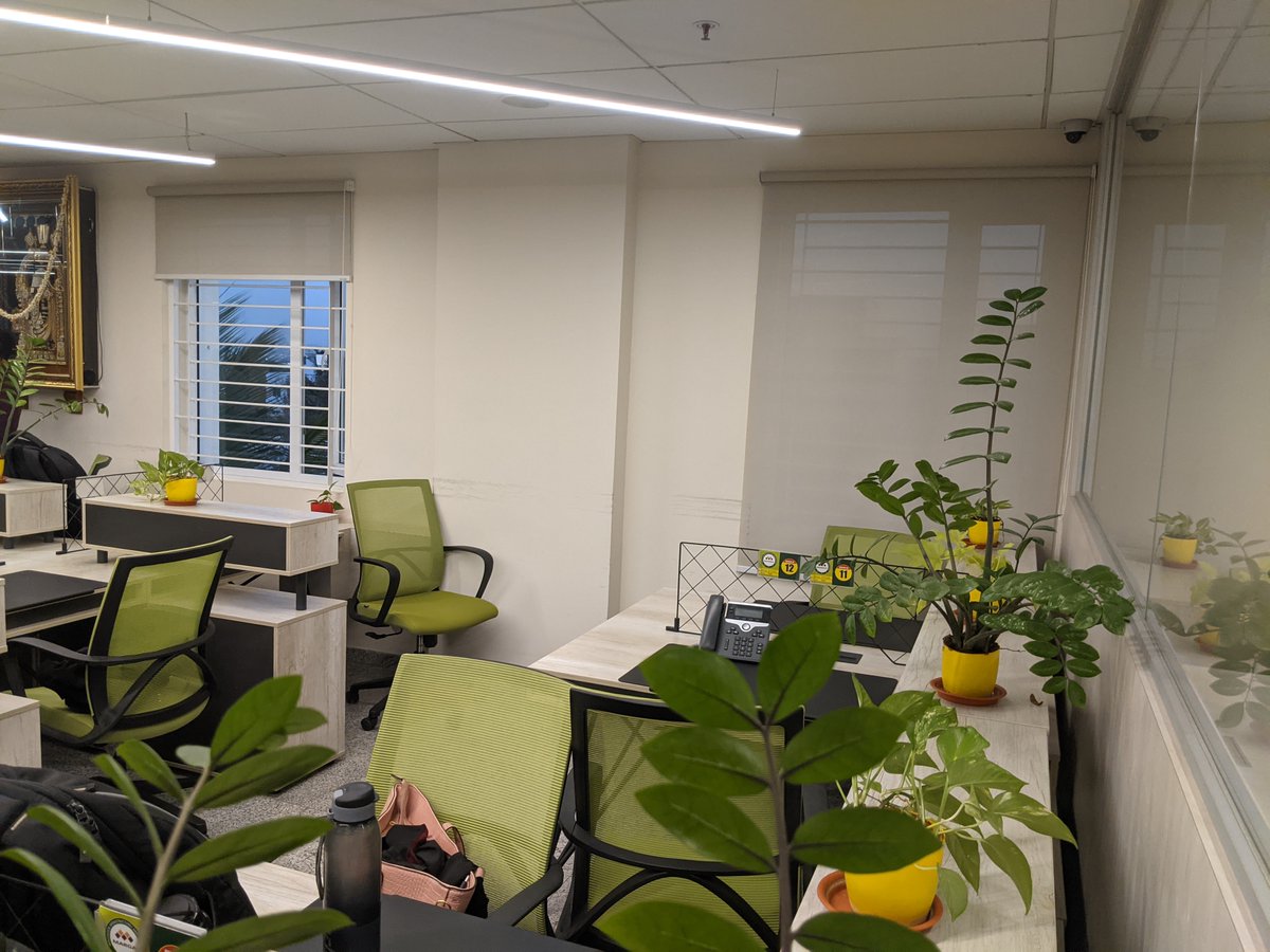 itriangleindia's tweet photo. New Tides and New Beginnings!
The new office for our R&amp;D team was inaugurated on an auspicious note. The below pics provide glimpses of the event and the pleasant ambience in the office.

 #development #newbeginnings #techspace #researchanddevelopment #itriangle #bharath101  #4G https://t.co/FYuiGdnOEY