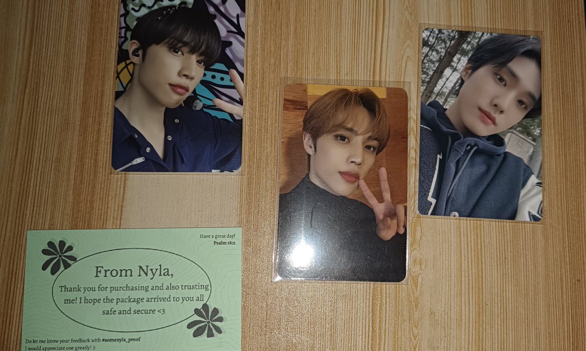 imevajane's tweet photo. 💌: Sunwoo Dicon pc and Jacob The B-road pc
#Condensemail
#somenyla_proof
Sunwoo and Cobbie is here❤️ Thank you so much for a smooth and fast transaction ate..till next time again,love yah💕 https://t.co/Qujj9JJP3x