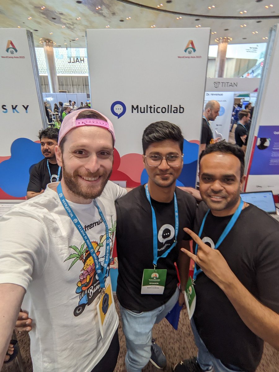 Multicollab is no doubt THE best content collaboration plugin in WordPress, period! 🤝📃 <a href="/multicollab/">Multicollab</a> cc <a href="/KushalDave90/">Kushal Dave</a> <a href="/Nimesh2615/">Nimesh Patel</a> <a href="/freemius/">Freemius</a> at #WordCampAsia #wcasia #WordPress