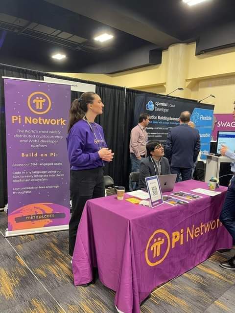 baoxian56276003's tweet photo. A 3-day event, thanks to @DeveloperWeek for organizing it, hand in hand with Pi Network 📸The revolution continues, we will always be here!🚀

@PiCoreTeam #PiNews #PiNetwork #Web3 #Hackathon #DeveloperWeek2023 https://t.co/mj53cwF3bi
