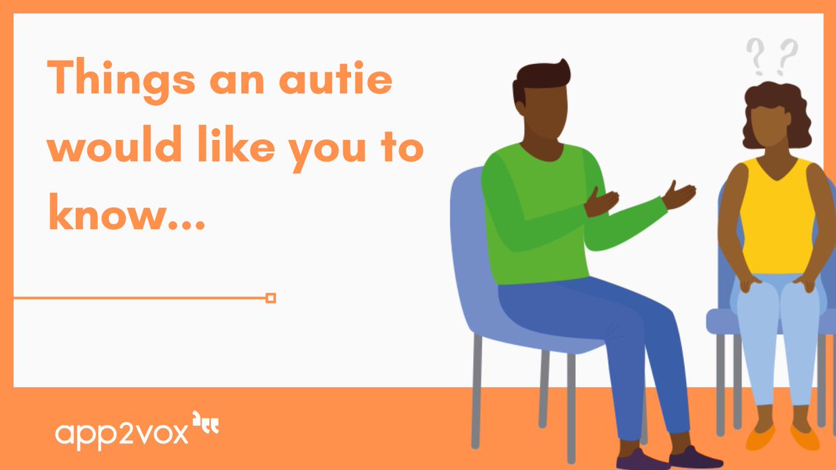 app2vox's tweet image. To understand people with autism is to listen to them, not preconceive them. Here are a few things people with autism wish you knew 

📖 Further resources - ow.ly/N5W050LMZp0

#app2vox #accessibleaccessibility #autismwarrior #autismsupport #autismawareness #neurodiversity
