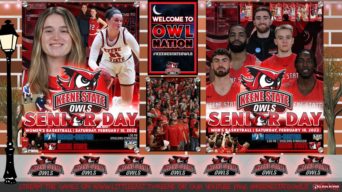 Looking forward to recognizing these 6️⃣ today as <a href="/KSCBasketball/">Keene State Men’s Basketball</a> and <a href="/KeeneWBB/">Keene State WBB</a> take on UMass-Boston at Spaulding.  Tip-offs at 1:00 and 3:00! @CoachCainKSC12 <a href="/coachhastings12/">David Hastings</a> @nick_napps31 <a href="/CoachEricFazio/">Eric Fazio</a> <a href="/s_landers15/">Sarah Landers</a> <a href="/KeeneStatePrez/">Melinda Treadwell</a> <a href="/jeric__sosa/">Sosa</a> <a href="/redden00/">Nick redden</a> <a href="/TylerDill413/">Tyler Dill</a> <a href="/nba_weez/">777®️1500</a>