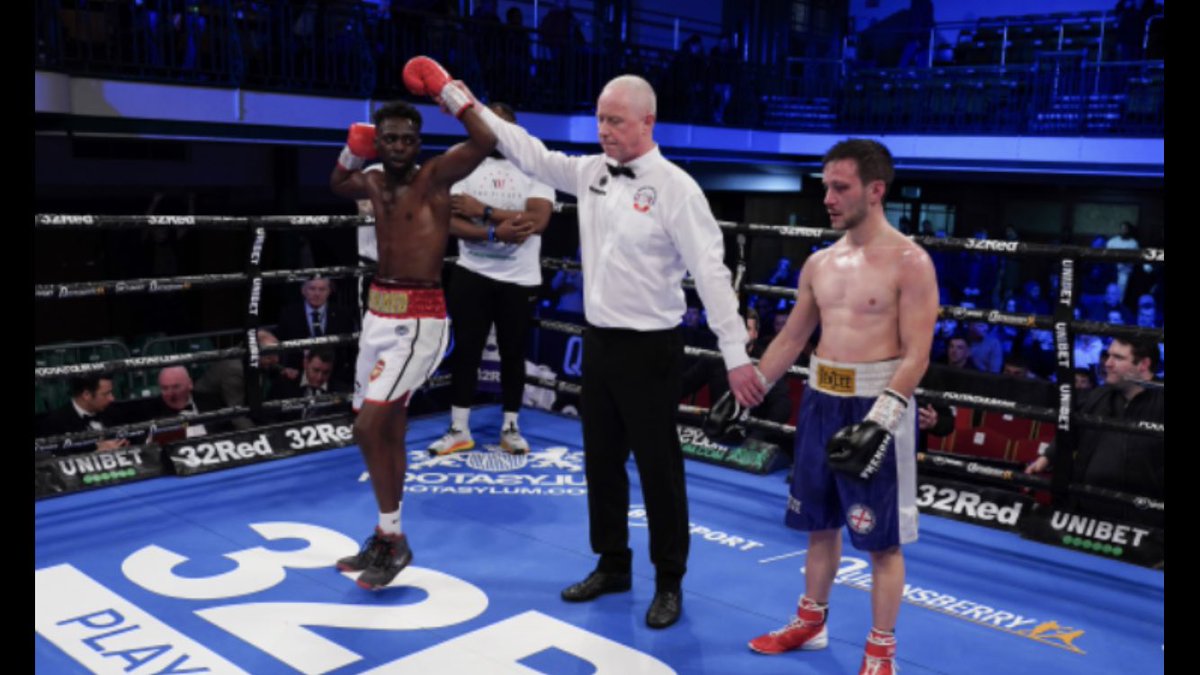 Another Good Win and Solid Performance from The Pirate <a href="/Adan_Mohamed365/">Adan Mohamed</a> last night at York Hall. Getting better and better every fight. Future Star ⭐️