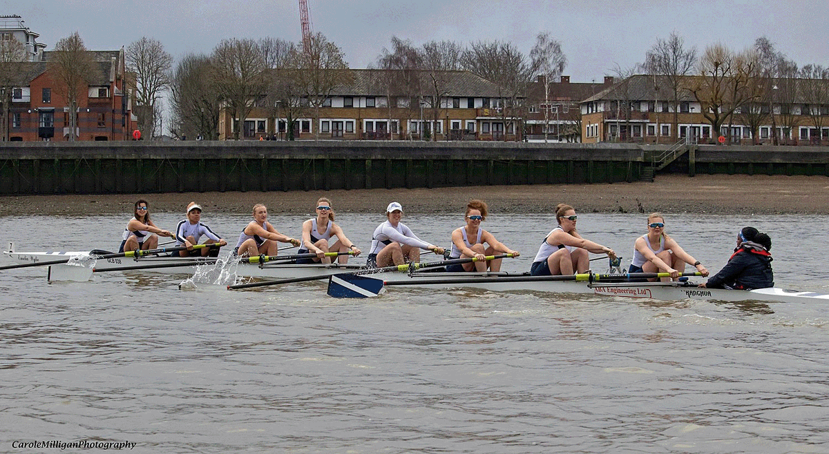 .@GlobeRowing triumphed in the first annual Greenwich Head race since the pandemic (12 February), which was organised by Poplar, Blackwall & District Rowing Club @PBDRC. Globe also collected the Women’s Head of the River title. #ActiveThames