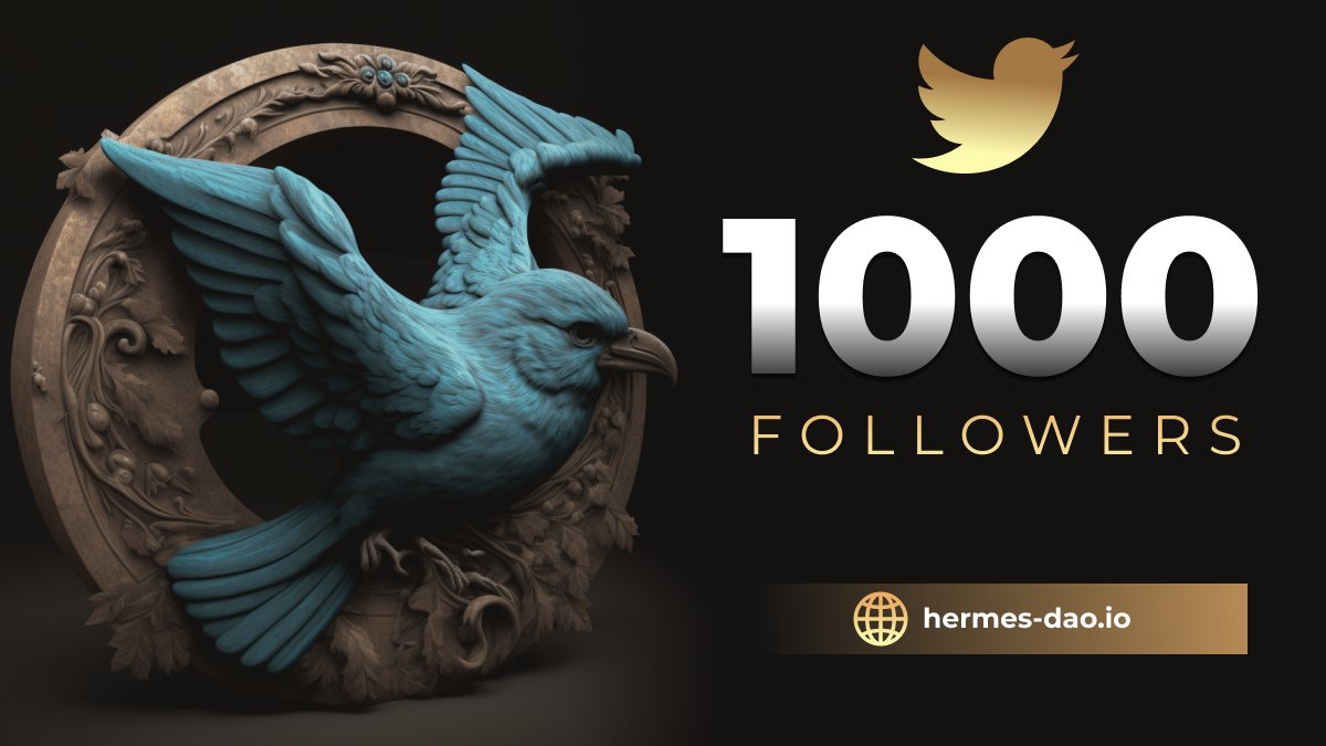hermes_dao's tweet photo. Prior to $HMX token launch today at 14:00 UTC we reached another milestone that shows us how big the interes is about Hermes Dao! ✅

Thank you for your constant support and see you today at launch! 🙏🏼🚀

#HermesDao https://t.co/6Nk9ev5Roa