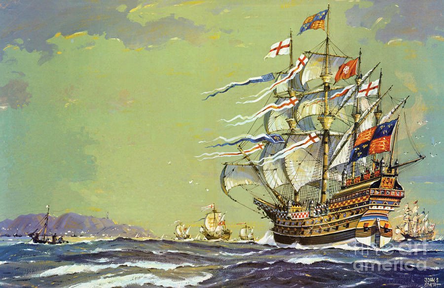 OnthisdayRN's tweet photo. #OnThisDay 1514 King Henry VIII launched the most powerful warship in Europe, Henry Grace a dieu, (Henry thanks be to god). Under Henry the English Navy expanded quickly, building the foundations that would eventually create the @RoyalNavy https://t.co/kylQNnlmNV