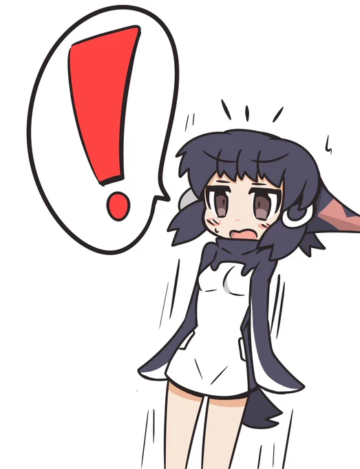 3でたまに出て来るちょっとのけぞる感じのリアクション割と好きというらくがき 