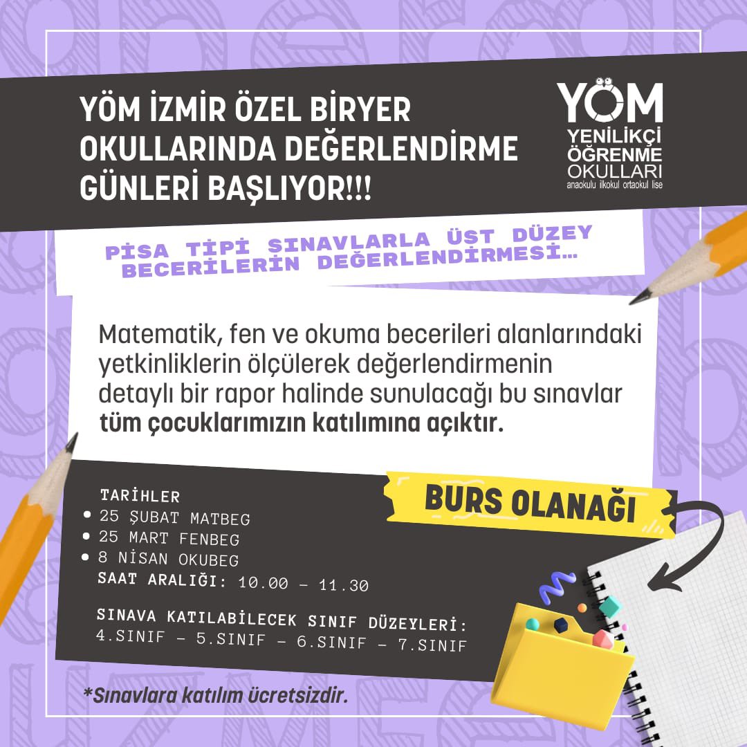 kayhankarli's tweet photo. #yömizmir için Sinav ve değerlendirme zamanı #matbeg #fenbeg #okubeg https://t.co/KKjN08d0N7 https://t.co/Z7V2JWDazj