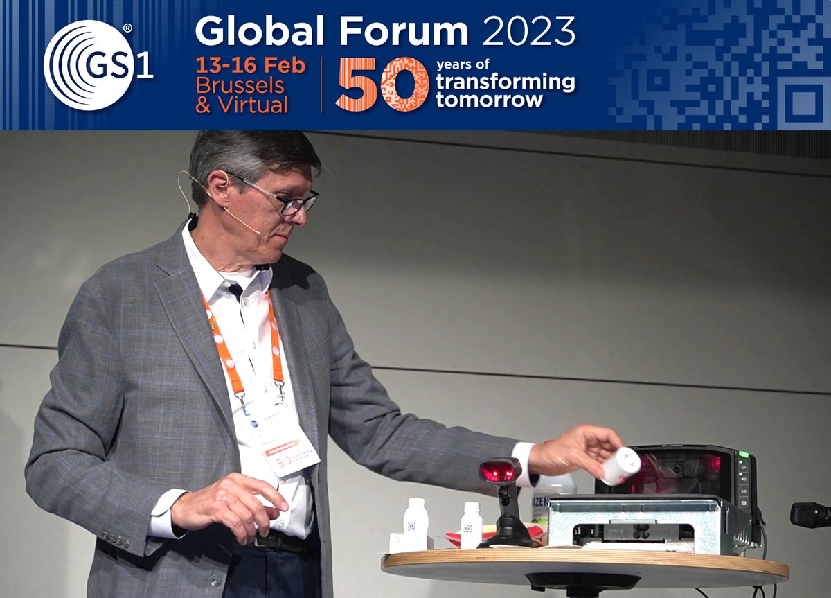 mobilead's tweet photo. @MOBILEAD as partner of @MarkemImaje and @GS1 at #GS1GlobalForum2023  on #GS1  #DigitalLink where  #2D barcode goes bip (#GTIN #GS1DigitalLink #2D #QR #2DinRetail #ambition2027) https://t.co/1iV0FGpEUN