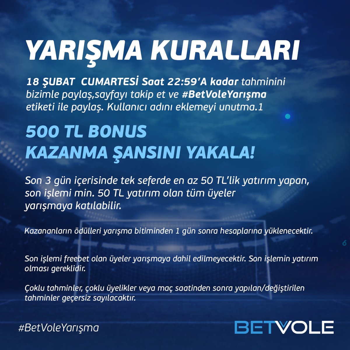 betvolebtv's tweet photo. ⚽️OSASUNA - REAL MADRID maçında toplam kaç GOL olur tahmin et,
☑️Sayfayı takip et,
☑Gönderiyi #BetVoleYarışma etiketiyle RTle
🖊Kullanıcı adını yaz,
‼Son 3 gün içinde son işlemi min. 50TL yatırım olanlar katılabilir.
✨Anlık bonus ve duyurular için; https://t.co/1KcS52BvuH https://t.co/s8m5WE2hvD