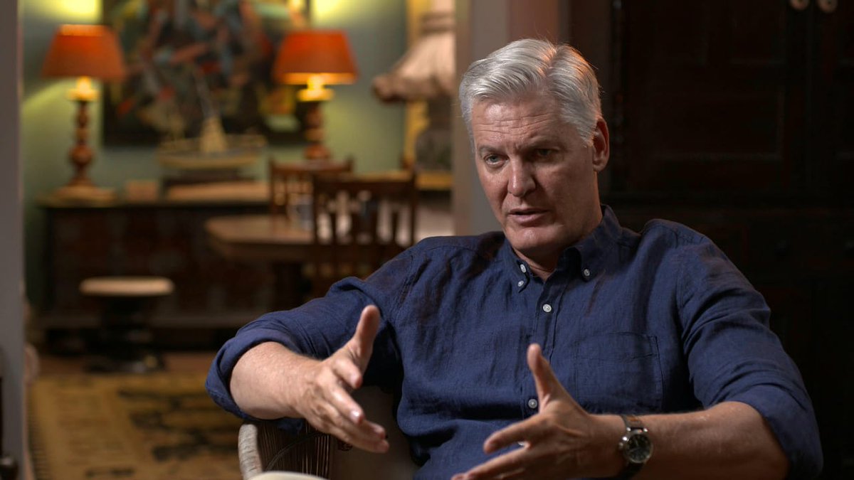Eskom CEO Andre de Ruyter did this interview with me at great personal cost - soon after his poisoning. He is brutally frank and his testimony is astonishing. R1 billion “lost” to the utility every month.  Watch on <a href="/etv/">@etv</a> on Tuesday at 10 pm . #MyGuestTonightWithAnnikaLarsen