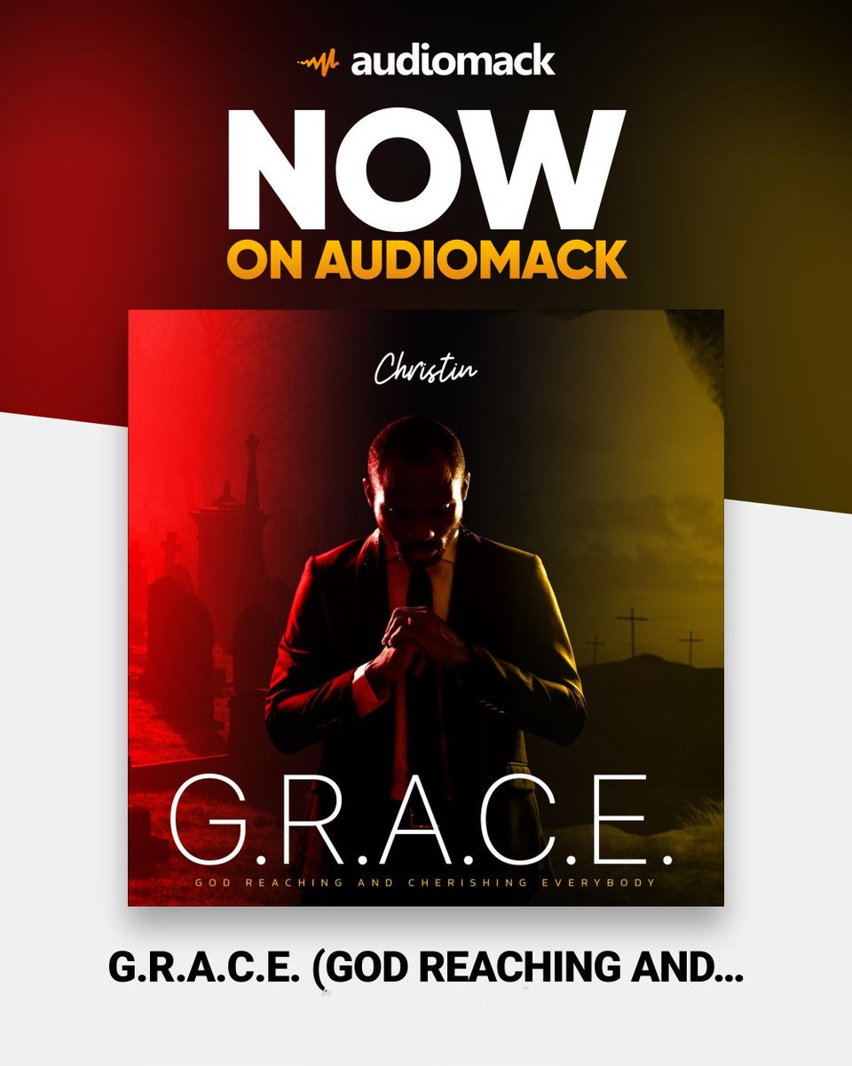 Hello everybody ! You can stream 'G.R.A.C.E.' on Audiomack Link below : 👇 audiomack.com/christinbookin… Don't play it alone, share with your loved ones. #ChristinTheRapper #GraceEP