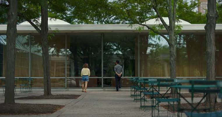kwinbih's tweet photo. "you grow up around something, &amp; it feels like nothing."

watched it again today. if youre looking for a film that hits relationships with your parents &amp; finding your purpose + healing, columbus (2017) is your friend. it's such a romantic film without the main leads ever kissing. https://t.co/LL877bDt3b