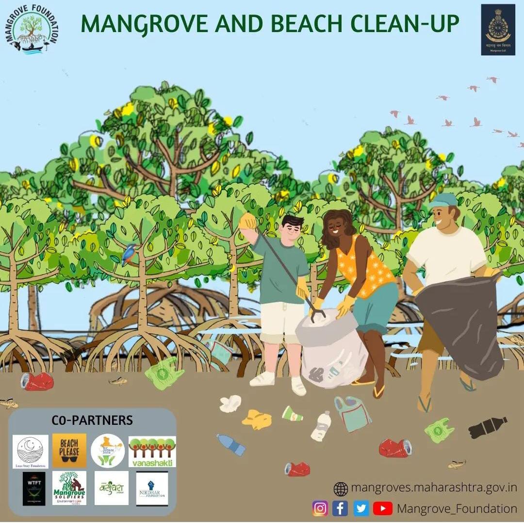 MangroveForest's tweet photo. Mangrove Foundation is organizing mangrove &amp; beach cleanup drives across various locations in Mumbai, Navi Mumbai, Thane &amp; Palghar on 19 Feb 2023
If you wish to volunteer for the cause, contact on numbers given below &amp; join us at any of the locations given.
@AdarshReddyIFS https://t.co/6mceQmIqqh