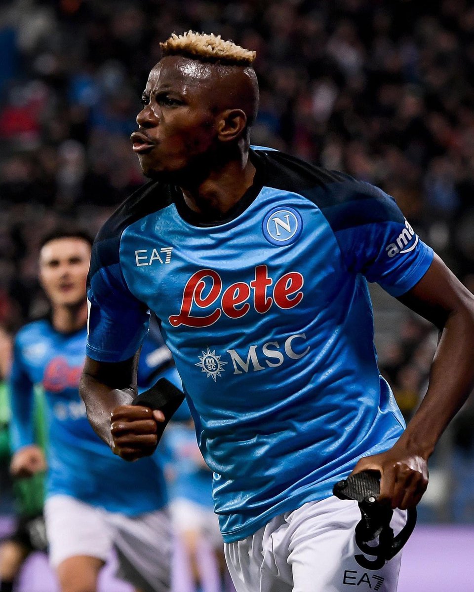 Brilamedia's tweet photo. SERIE A #FANSCORNER

Do you agree with Lo Monaco? 

Is Osimhen the best striker to have ever played for Napoli? (Gonzalo Higuain, Edison Cavani, Ezequiel Lavezzi, Gonzalo Higuain, Dries Mertens, and Arkadiusz Milik) https://t.co/a6fy5DYkwb