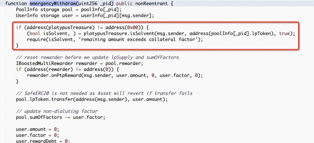 codenblock's tweet photo. #scamAlertπ¨
#platypus was exploited by a #flashloan attack on #Avalanche, leading to the exploiter's gain of ~$9M.
#smartcontracts #codeaudits #rugs #hacks #SCAM https://t.co/zSzhSruUoX