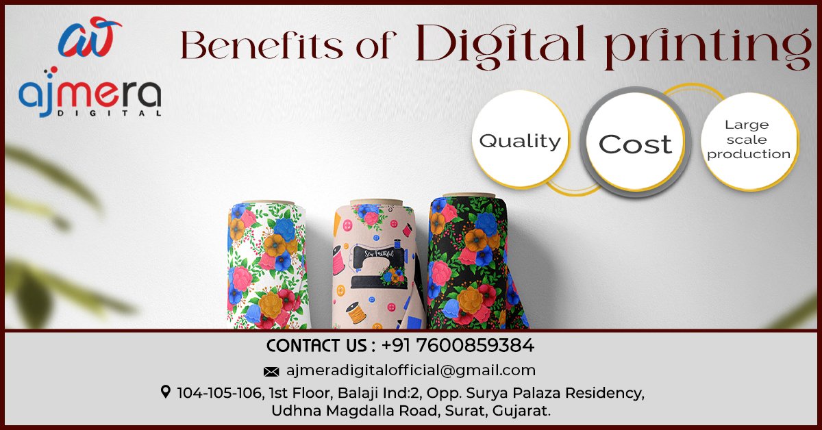 AjmeraDigital's tweet photo. Digital printing is simply reproducing images or digital print design on fabric.
For Inquiry : https://t.co/yv5oGSmaRl
.
#Adipurush #KLRahul𓃵 #War2 #KritiSanon #KingKohli #Tiger3 #Mahashivratri #महाशिवरात्रि #ProjectK #MPWelcomesCheetah https://t.co/H7kjPLG6rX