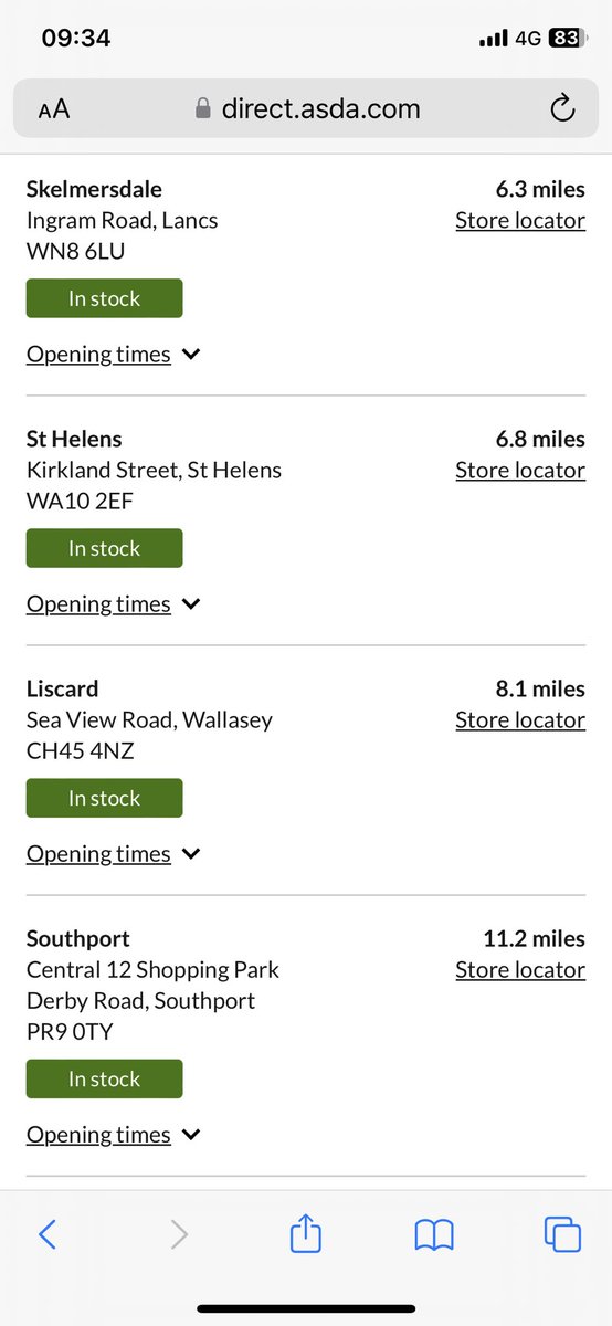 SbmTemp's tweet photo. @asda @AsdaServiceTeam @Georgeatasda Absolutely fine travelling 8 miles to buy this instore. The least you could do would be to advise customers that the cost instore is ACTUALLY 50% MORE than the price you advertise on the website. £33 in store. £22 online. Just make it clear! https://t.co/k0DeSJnoUG
