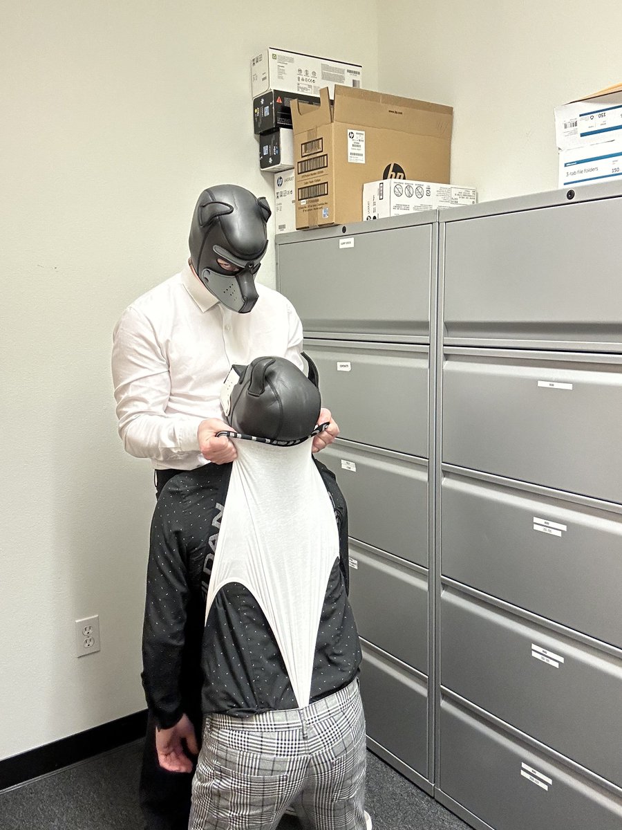 TateRyder_13's tweet photo. Such a good office pup you are, @thepupxan 🤓 Next time, it’s going over your head. #gaywedgies #wedgies #gaypup #gaypupplay #gaybdsm #gayfetish #tightywhities https://t.co/KdcCNckPUr