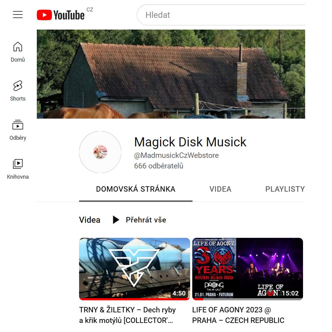 madmusickcz's tweet photo. 666 odběratelů YT kanálu MDM, the number of the beast vám děkujeme za přízeň.
https://t.co/URCqC6RUIM
#youtube #madmusickcz #alternative #hardcorepunk #metal #music #musick #musiclover #magickdiskmusick #onlinestore #recordlabel #Sklizeň #Sklizen #BCTV #sklizenbctv #videocast https://t.co/zVn0b0CD2S
