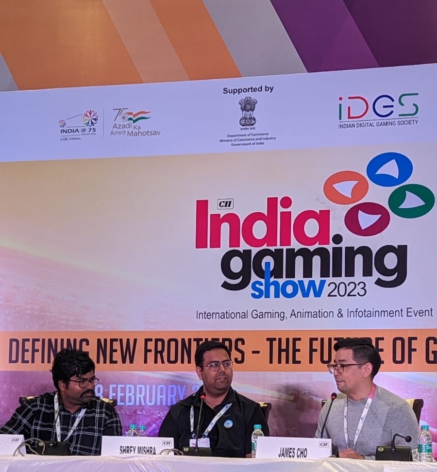 The rise of #Web3 and #Gaming 🎮 is a big boon for India’s #DigitalEconomy, thanks to more internet users than ever. From addressing current trends and challenges to exploring ways of leveraging its popularity, Mr. James Cho, Jet3 Gaming, maps it all out in detail at #IGS2023.
