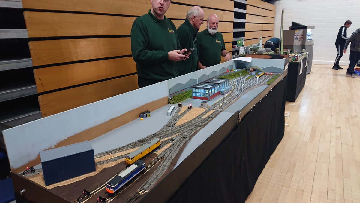 farehammrc's tweet photo. Children's Corner and Fareford Depot are out at Portsmouth Railex @horndeantc https://t.co/jza29UNBLB