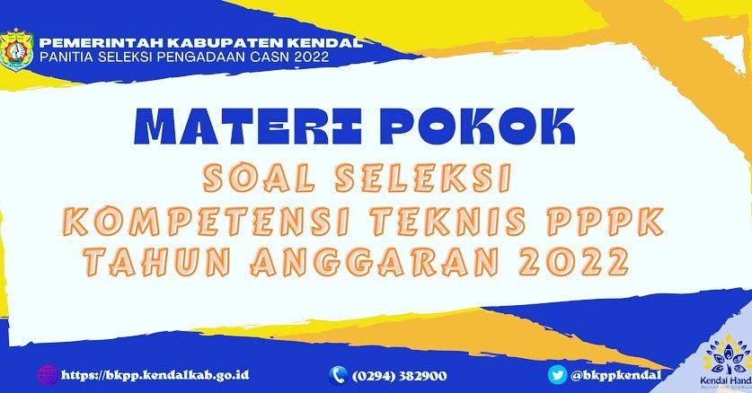 BKPP Kab.Kendal tweet media