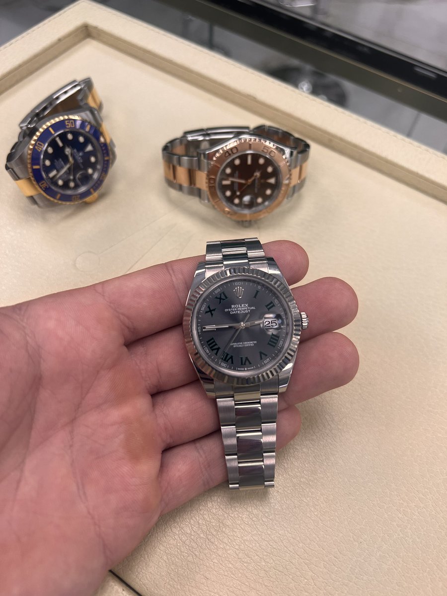 nftmarini's tweet photo. Wimbledon 2022 📦 &amp; 📝 £11,250
Yacht Master 2022 📦 &amp; 📝 £14,500
Submariner 2022 📦 &amp; 📝 £15,250

. London Collection! 📍
. World Wide Shipping 🌎
. Crypto Accepted ✅

#rolex #submariner #gmt #Wimbledon #yachtmaster https://t.co/Kc1BMF0c8H