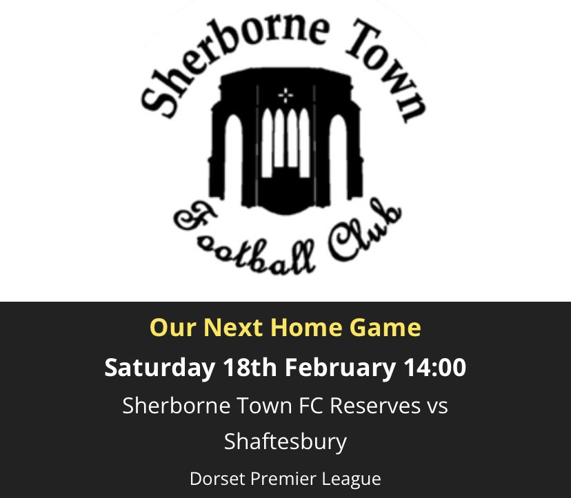 It’s match day for the reserves as they host Shaftesbury reserves. Kick off is 2pm, bar/gates open from 1pm. As always your support will be greatly appreciated. Adults £4 concessions £2 #Zebras #COYZ #Dorset <a href="/DPL_official/">Dorset Premier Football League</a> <a href="/swsportsnews/">South West Sports News</a> <a href="/Abbey_104/">Abbey104</a> <a href="/sherbornetimes/">Sherborne Times</a> <a href="/NonLeagueCrowd/">Non League Crowds</a>