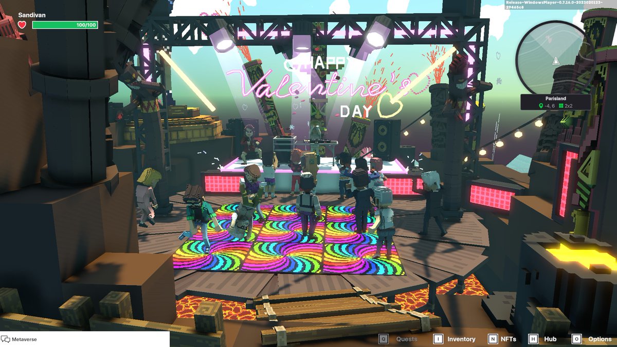 iOnesnowball's tweet photo. @TheSandboxGame @ParisHilton HAPPY BIRTHDAY to the Queen of the Metaverse, Paris Hilton! 🎂🎉 https://t.co/2Ft6ECN92p
