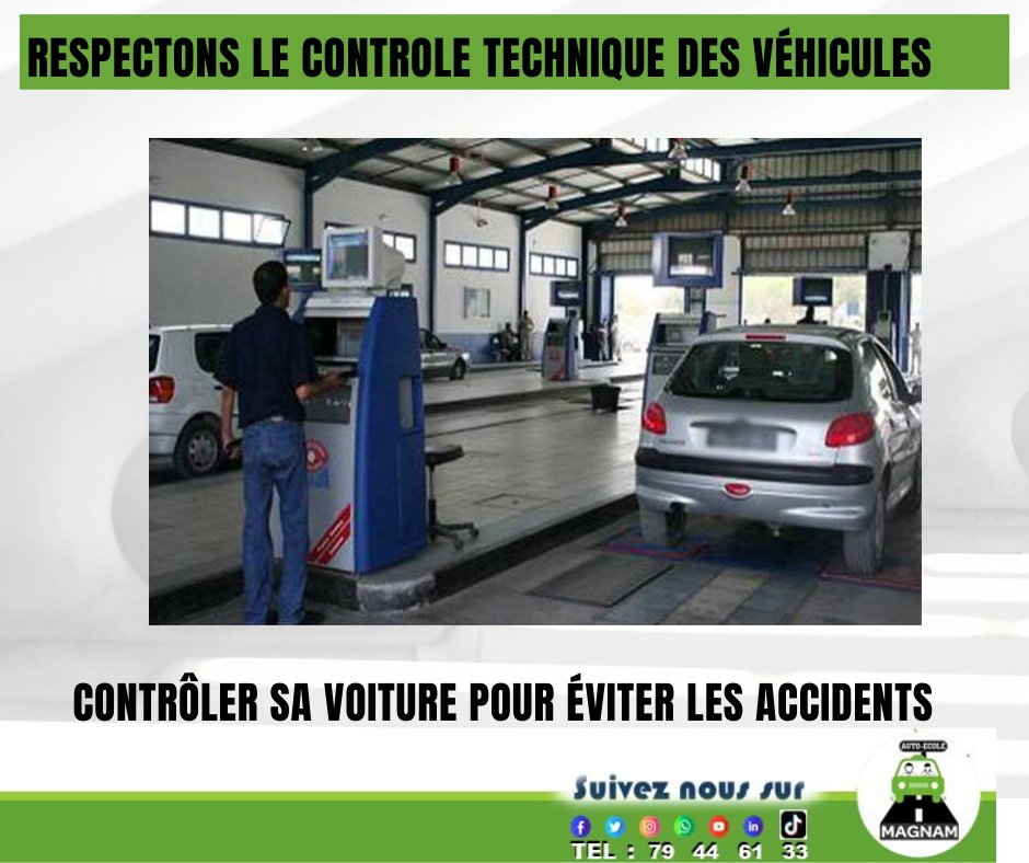 MagnamAuto's tweet image. 𝐂𝐨𝐧𝐭𝐫𝐨̂𝐥𝐞𝐫 𝐬𝐚 𝐯𝐨𝐢𝐭𝐮𝐫𝐞 𝐩𝐨𝐮𝐫 𝐞́𝐯𝐢𝐭𝐞𝐫 𝐥𝐞𝐬 𝐚𝐜𝐜𝐢𝐝𝐞𝐧𝐭𝐬

#autoécole #Magnam #Mali #SécuritéRoutière #savoirconduire #visitetechnique
