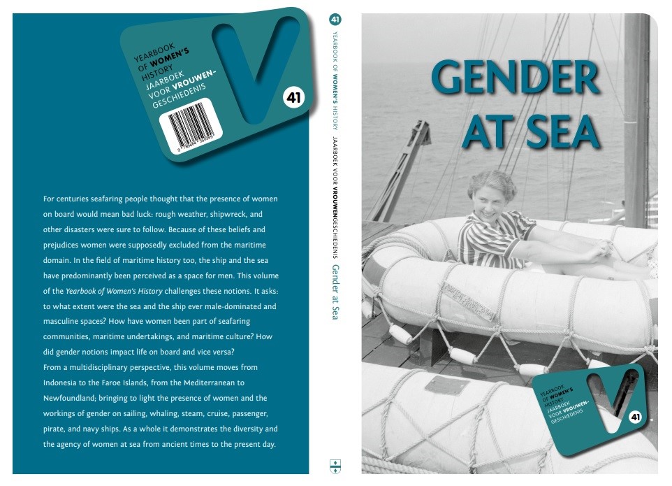 Op vrijdag 27 januari 2023 vond de boekpresentatie plaats van het nieuwe Jaarboek voor Vrouwengeschiedenis, getiteld: Gender at Sea. Iris van der Zande blogt over de feestelijke presentatie, ow.ly/NMvO50MSst6' 
<a href="/JaarboekVrouwen/">Jaarboek voor Vrouwengeschiedenis</a>